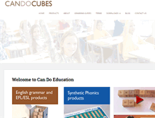 Tablet Screenshot of candocubes.com